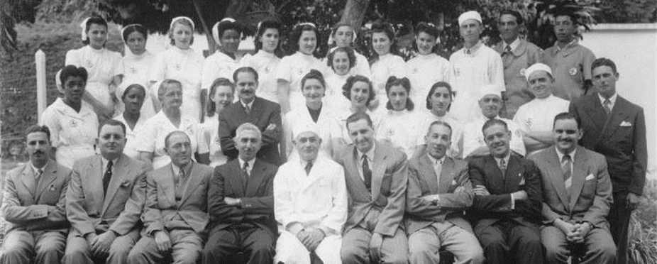 Hospital Vera Cruz - Historico - Aniversario - Fundadores em 1943