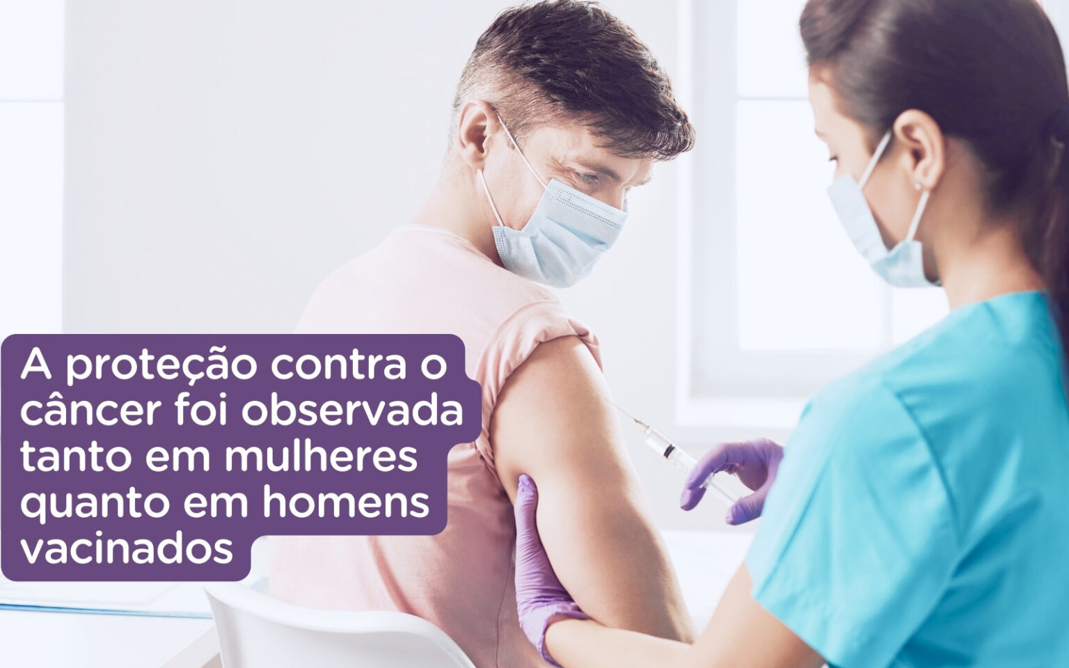 Vacina contra HPV protege contra diversos tipos de câncer, em homens e ...