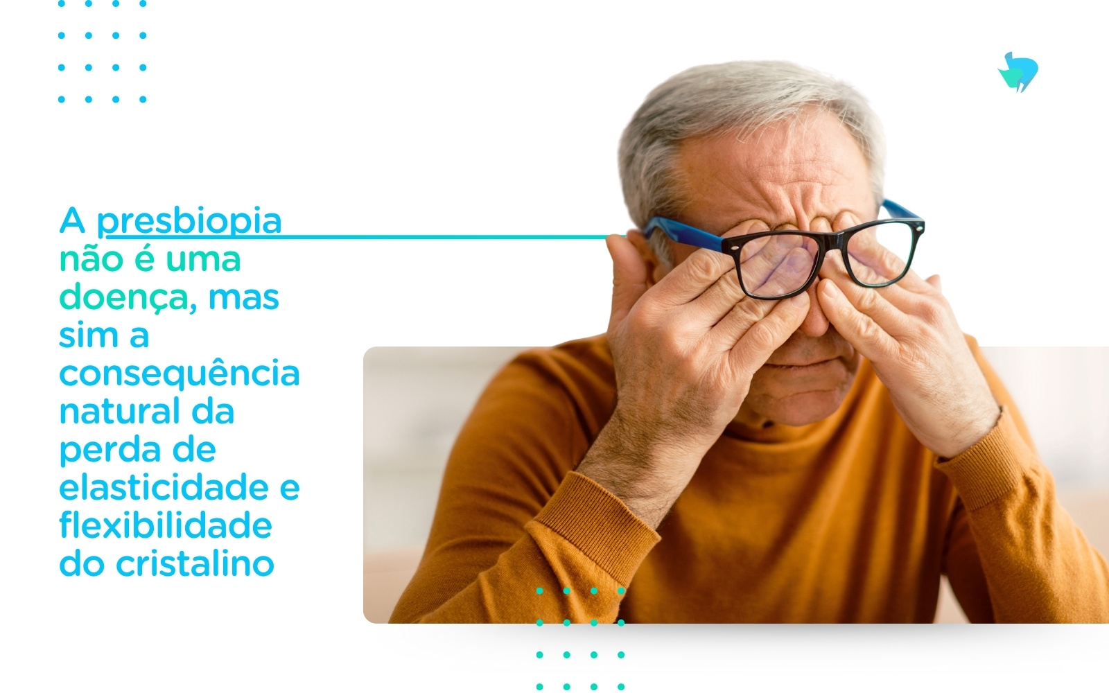 Hospital Vera Cruz - Blog - Colirio para Presbiopia - Presbiopia nao e uma doenca